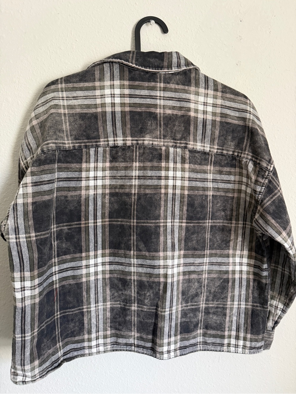 ZARA Boy's cotton shirt, double-layered fabric, with a washed-effect finish. - Picture 8 of 8